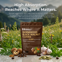 Flush Out Hidden Parasites & Larva with Wormwood Black Walnut Cloves